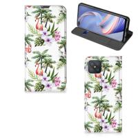 OPPO Reno4 Z 5G | Hoesje maken | Flamingo Palms