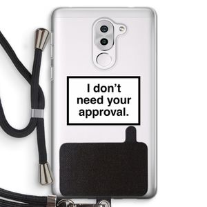 Don't need approval: Honor 6X Transparant Hoesje met koord