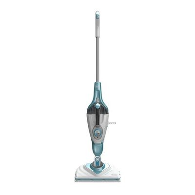 Black & Decker Steam-Mop Stoomop/dweil 0,5 l 1600 W Blauw, Wit