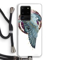 Golden Falcon: Samsung Galaxy S20 Ultra Transparant Hoesje met koord