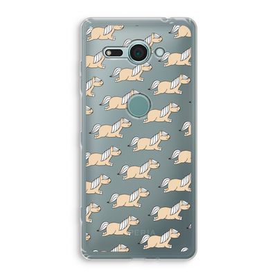 Ponys: Sony Xperia XZ2 Compact Transparant Hoesje