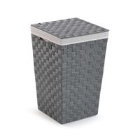 Wasmand Versa Grijs Polyester Metaal Polypropyleen 33 x 52 x 33 cm