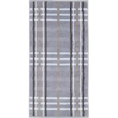 Cawö Cawö Noblesse Check Badlaken 80x150 nordic blue