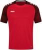 JAKO 6122D T-Shirt Performance Dames - Rood/Zwart - 40