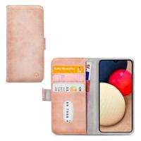Mobilize Elite Gelly Wallet Book Case Samsung Galaxy A02s Soft Pink