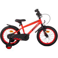 AMIGO Jongensfiets Arrow 16 Inch 25,5 cm Jongens Terugtraprem Rood/Zwart