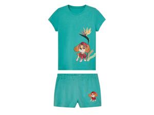 Korte kinder pyjama (Turquoise, 122/128)