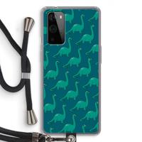 Diplodocus: OnePlus 9 Pro Transparant Hoesje met koord - thumbnail