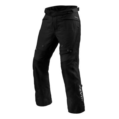 REV'IT! Horizon 3 H2O Pants, Textiel motorbroek heren, Zwart kort