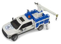 bruder RAM 2500 servicetruck met zwaailamp 02509 modelvoertuig - thumbnail