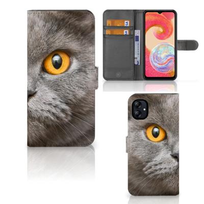 Telefoonhoesje | Met pasjeshouder | Samsung Galaxy A04e Britse Korthaar