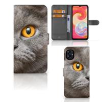 Telefoonhoesje | Met pasjeshouder | Samsung Galaxy A04e Britse Korthaar
