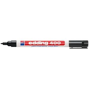 Edding 400 permanent marker 1 mm rond zwart