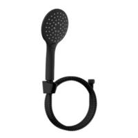 Handdouche Schutte Raven Mat Zwart 13 cm Schutte