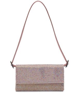 Benedetta Bruzziches sac porté épaule Vittissima à ornements en cristal - Rose