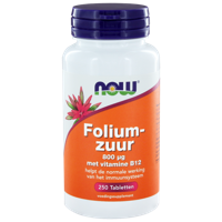 NOW Foliumzuur 800 ?g Tabletten