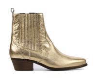 Lina Locchi Enkellaarsjes Dames (Goud) - thumbnail