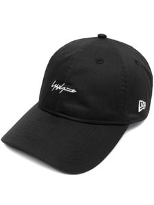 Yohji Yamamoto casquette à logo brodé - Noir