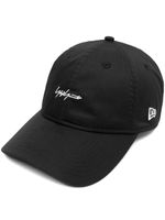 Yohji Yamamoto casquette à logo brodé - Noir - thumbnail