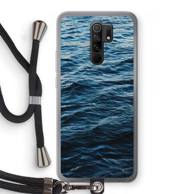 Oceaan: Xiaomi Redmi 9 Transparant Hoesje met koord