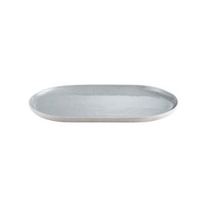 Sablo Serveerbord 35 Cm | Grijs | Blauw | Stoneware