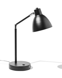 HEMA Bureaulamp Met USB Poort Zwart