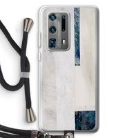 Meet you there: Huawei P40 Pro Plus Transparant Hoesje met koord