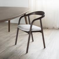 Eleonora Eetkamerstoel 'Rayven', kleur bruin