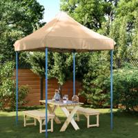VidaXL Partytent inklapbaar pop-up 200x200x306 cm beige VidaXL Partytent inklapbaar pop-up 200x200x306 cm beige
