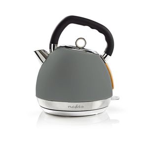 Elektrische waterkoker grijs 1,8L