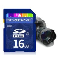 Mircodrive 16GB High Speed Class 10 SD geheugenkaart voor alle digitale apparaten met SD-kaart Slot