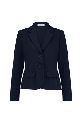 Studio Anneloes Bright Bonded Blazer 94811 6900 Dark Blue