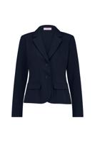 Studio Anneloes Bright Bonded Blazer 94811 6900 Dark Blue