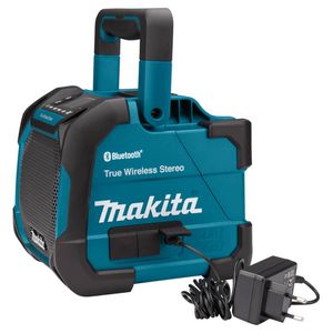 Makita DMR203 draagbare luidspreker Draadloze stereoluidspreker Zwart, Blauw