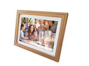 Denver PFF-1542 digitale fotolijst Hout 39,6 cm (15.6") Touchscreen Wifi