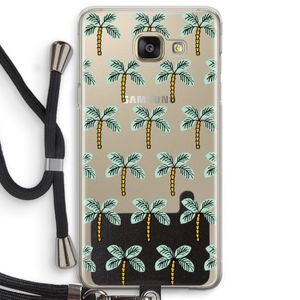 Paradise: Samsung Galaxy A5 (2016) Transparant Hoesje met koord