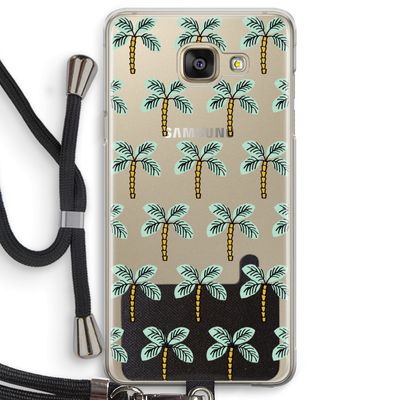 Paradise: Samsung Galaxy A5 (2016) Transparant Hoesje met koord