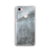 Grey Stone: Google Pixel 3 XL Transparant Hoesje Grey Stone: Google Pixel 3 XL Transparant Hoesje