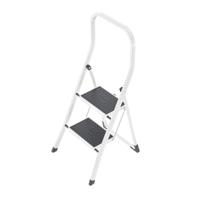 Hailo 4352-001 huishoudtrap 2 treden wit/zwart