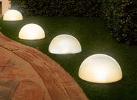 5 Grundig LED Solar Lichtbollen