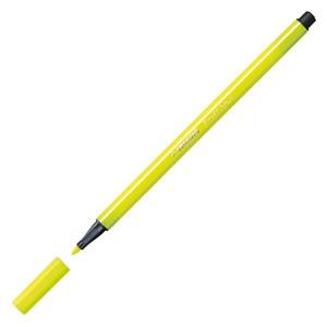 Stabilo pen 68 - viltstift - fluoriserend geel (68/024)