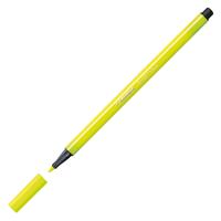 Stabilo pen 68 - viltstift - fluoriserend geel (68/024)