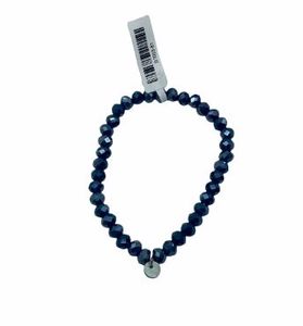 Day&Eve Elastische Armband Beads Night Blue