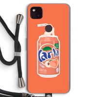 S(peach)less: Pixel 4a 5G Transparant Hoesje met koord