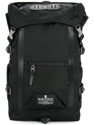 Makavelic sac à dos à fermeture à boucles - Noir