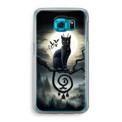 Moonlight Companions: Samsung Galaxy S6 Transparant Hoesje