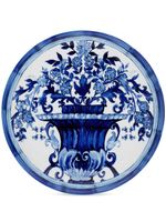 Dolce & Gabbana plateau Blu Mediterraneo en porcelaine - Blanc