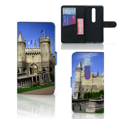 Nokia 6.1 (2018) Flip Cover Kasteel Nokia 6.1 (2018) Flip Cover Kasteel