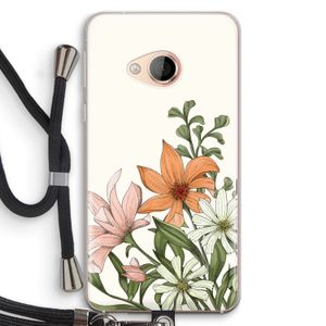 Floral bouquet: HTC U Play Transparant Hoesje met koord