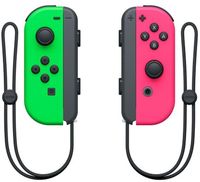 Nintendo Joy-Con Zwart, Groen, Roze Bluetooth Gamepad Analoog/digitaal Nintendo Switch - thumbnail